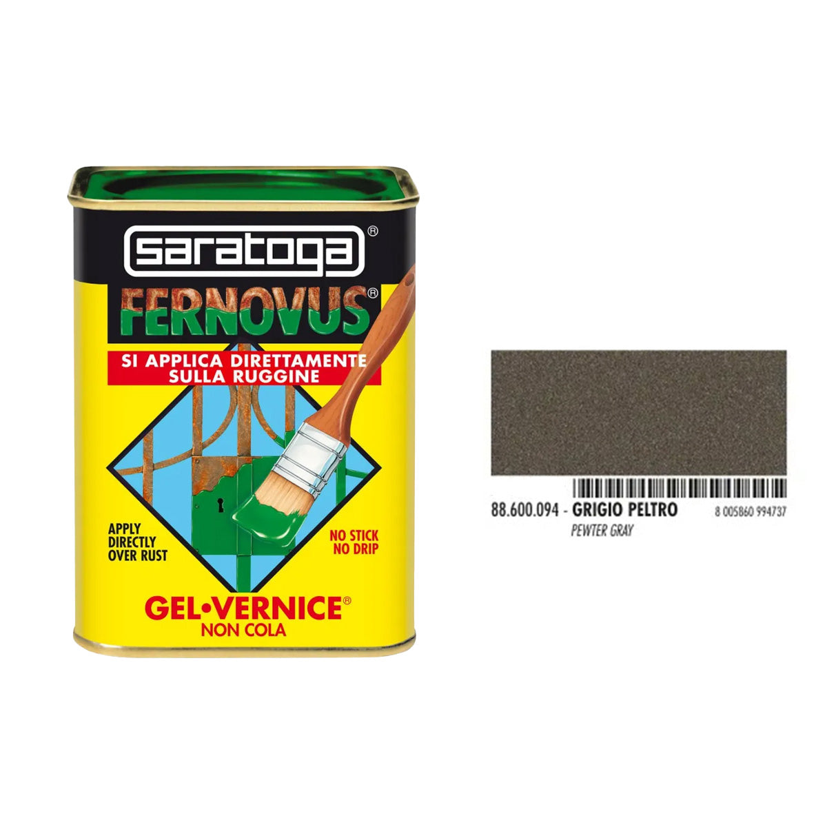 FERNOVUS 750 ML GRIGIO PELTRO METALLIZZATO