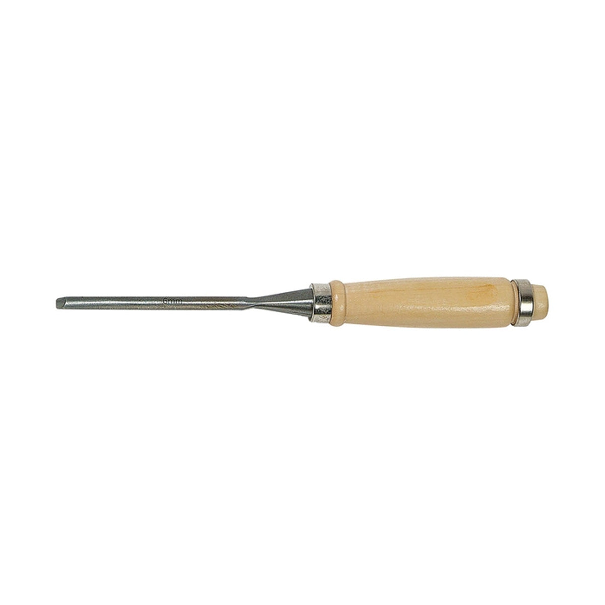 SCALPELLO 6 MM CON MANICO IN LEGNO