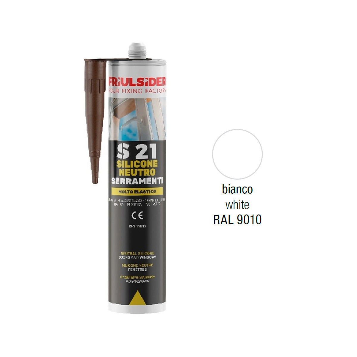 SILICONE NEUTRO SERRAMENTI 310 ML BIANCO