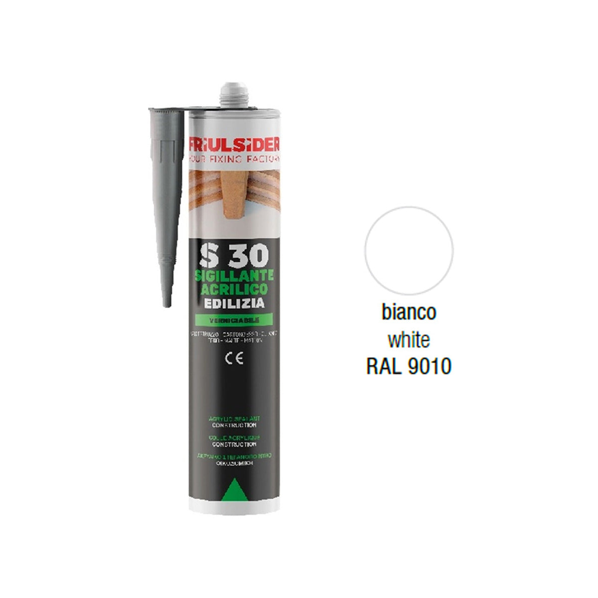 SIGILLANTE ACRILICO EDILIZIA 310 ML BIANCO