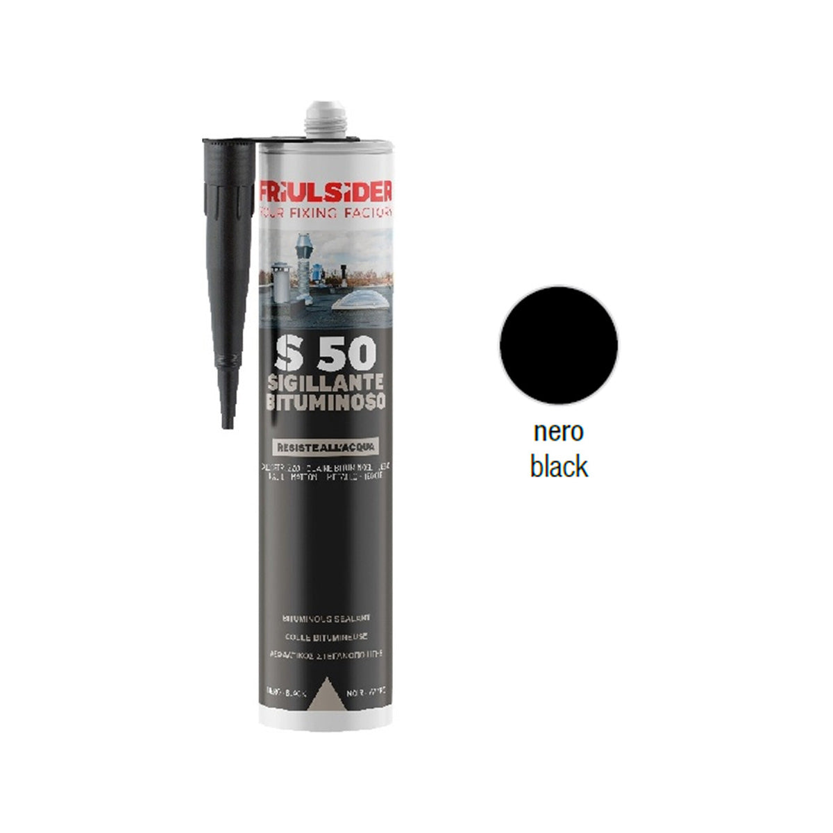SIGILLANTE BITUMINOSO 300 ML NERO