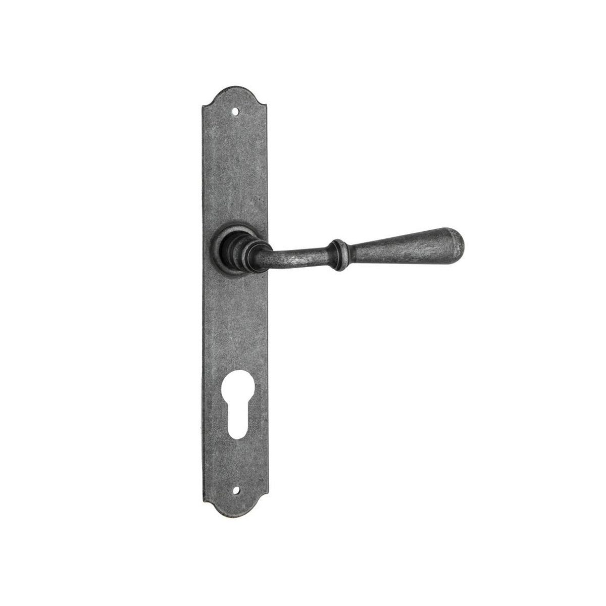 MANIGLIA CON PLACCA ASOLO SILVER FMA00701Y1IS