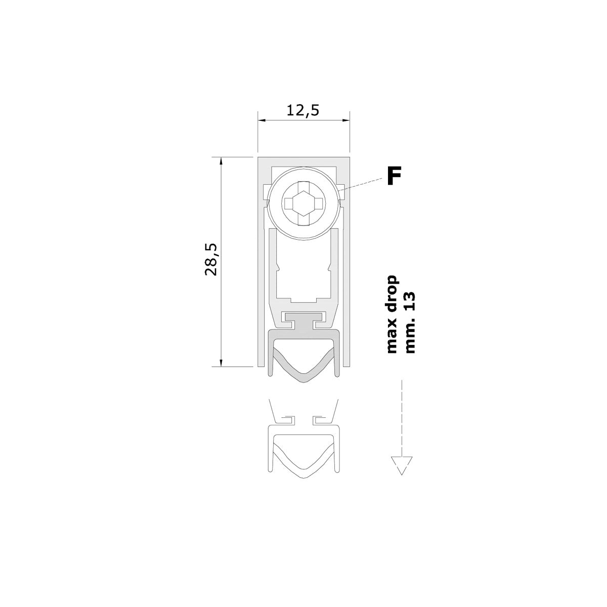 PARAFREDDO BASIC 63 CM
