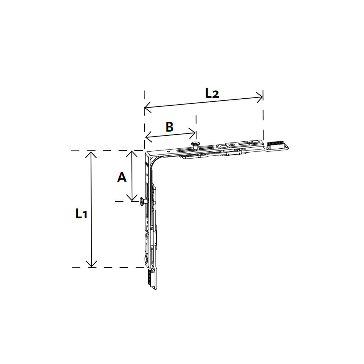 TRASMISSIONE ANGOLARE STANDARD 160/160 G-U