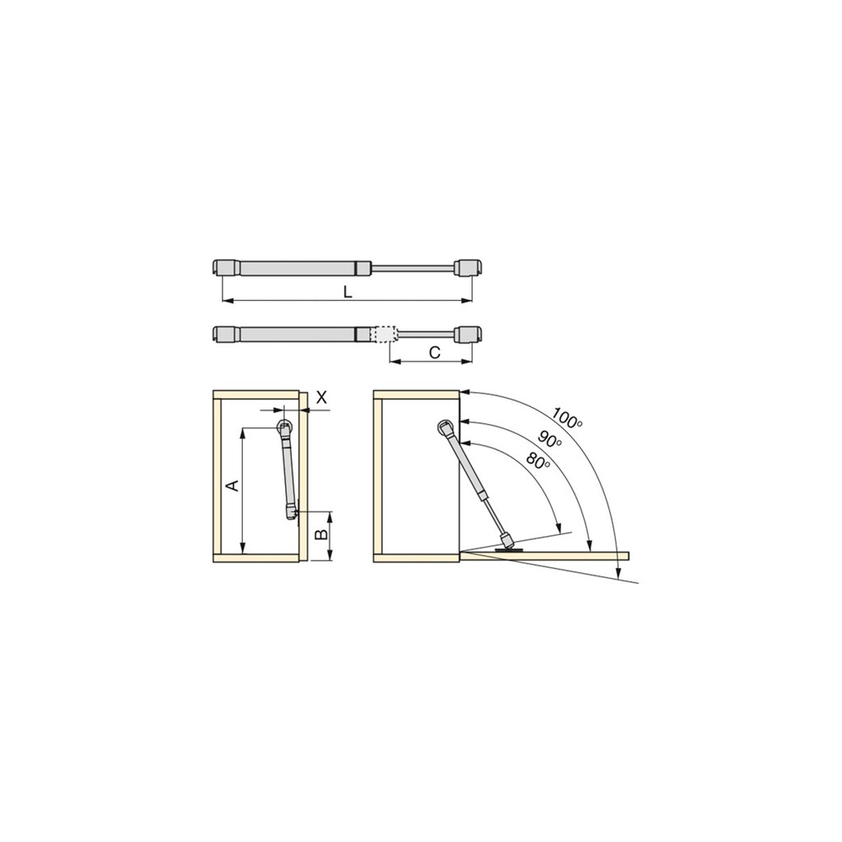 BRACCETTO GAS 1271725