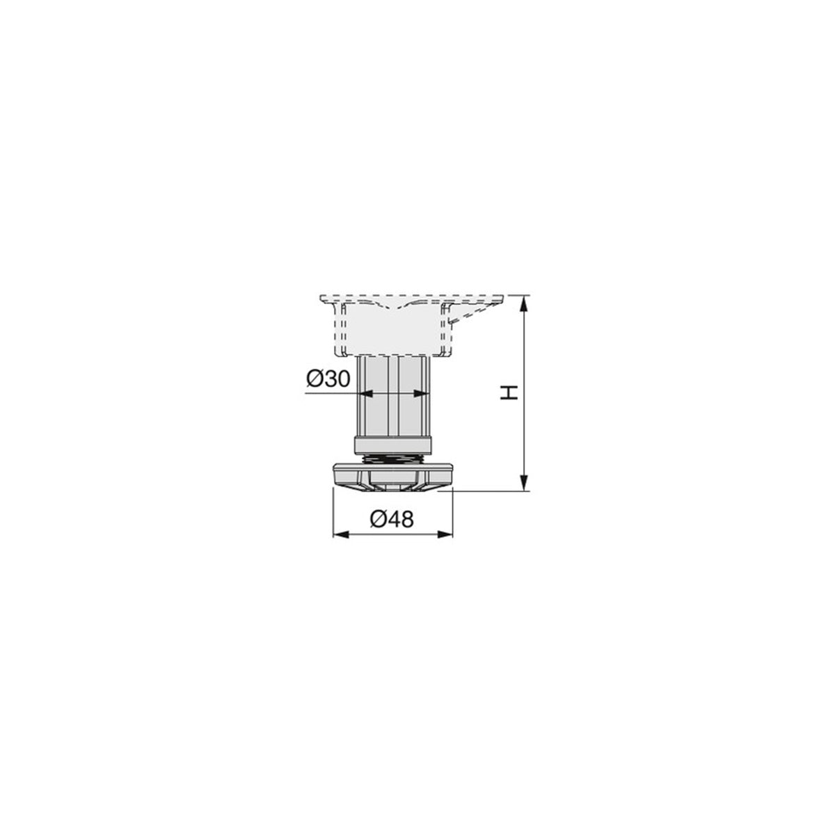 PIEDINI BONE D48 3911317