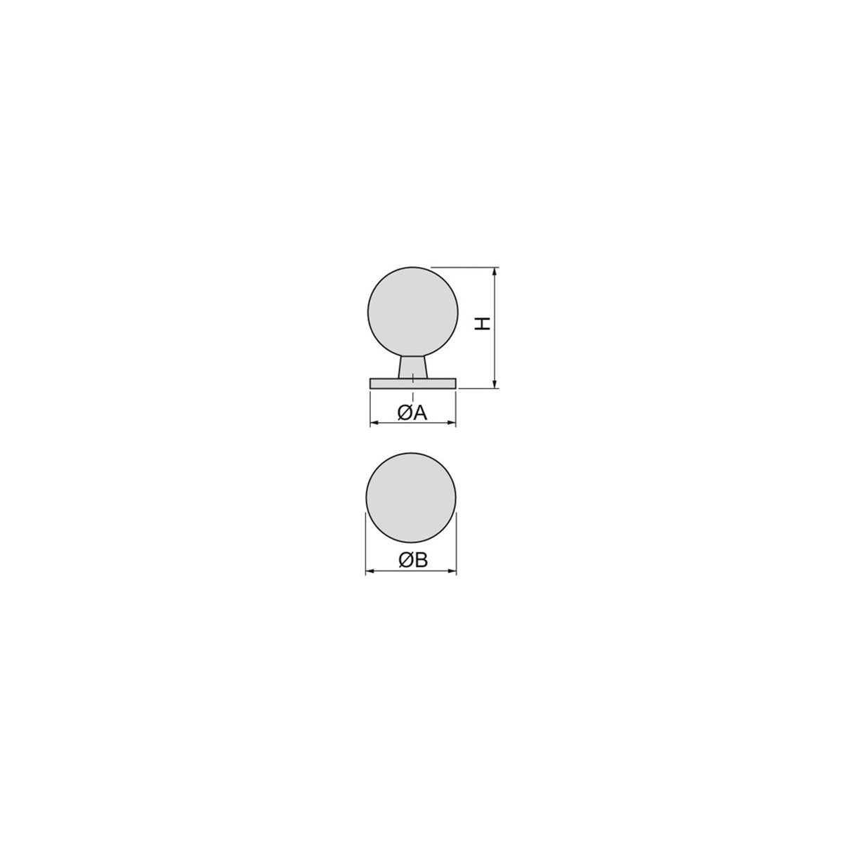 POMOLO VIENNA D25 NICHEL SATINATO 9298451