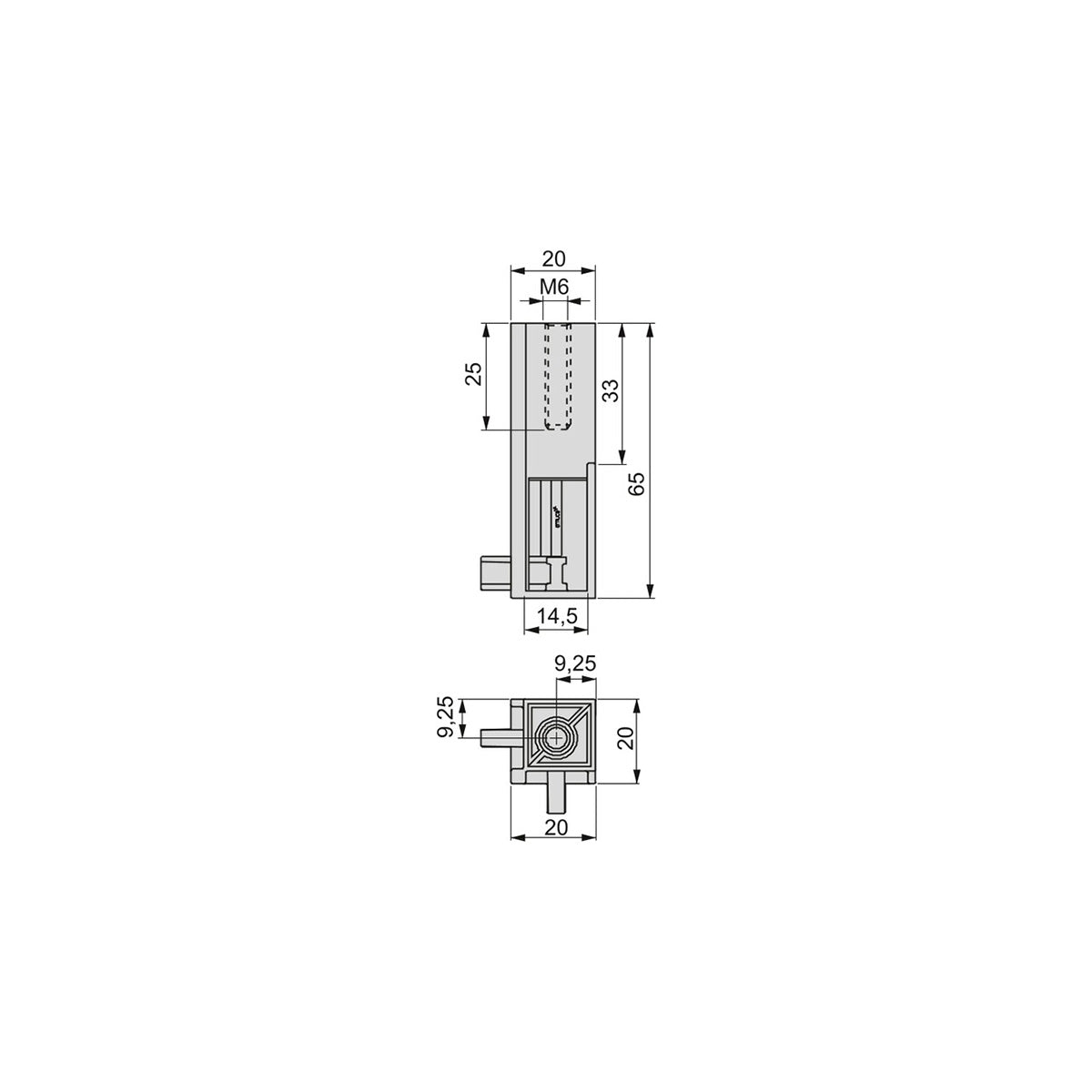SUPPORTO ANGOLARE LUXE 7100225