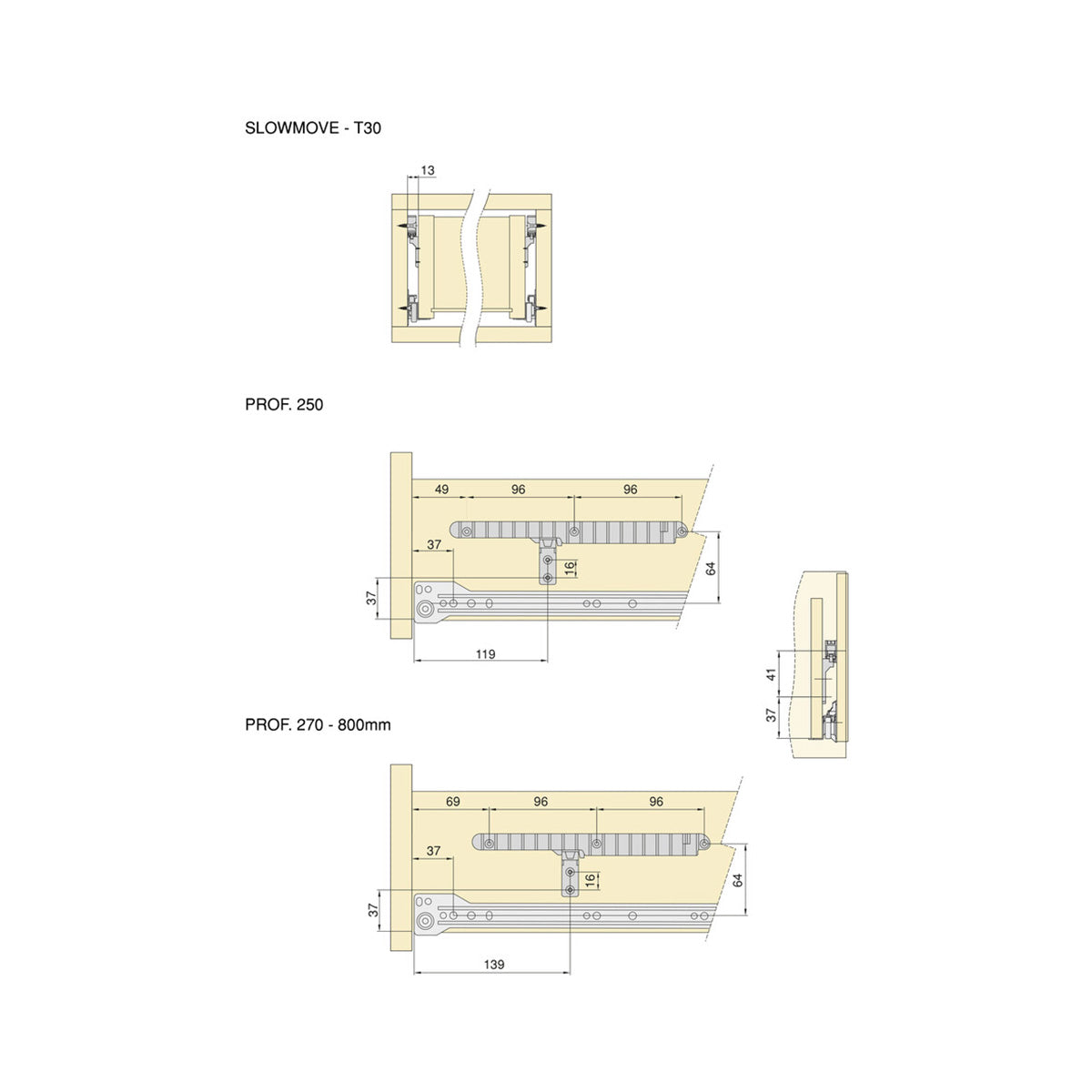 ATTUATORE PER SLOWMOVE T30 3155215