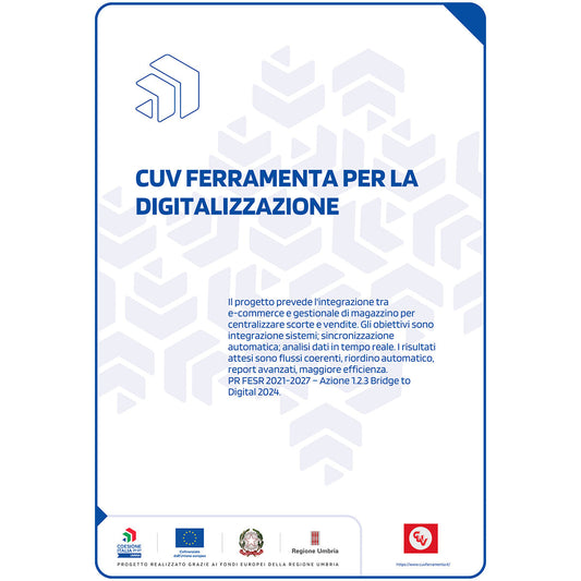 DIGITALIZZAZIONE DI CUV FERRAMENTA