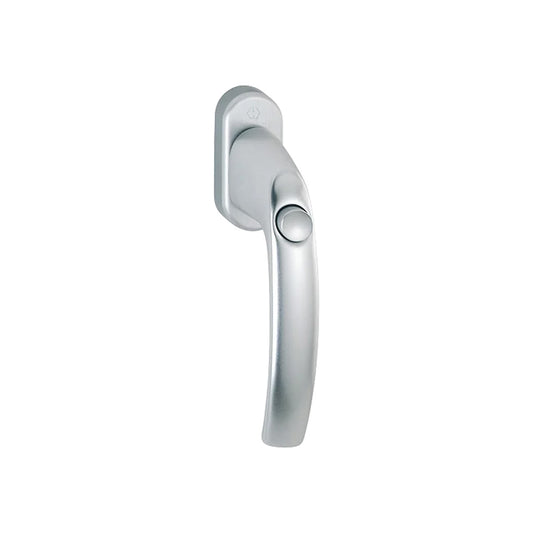 MARTELLINA DK CON PULSANTE ATLANTA ARGENTO