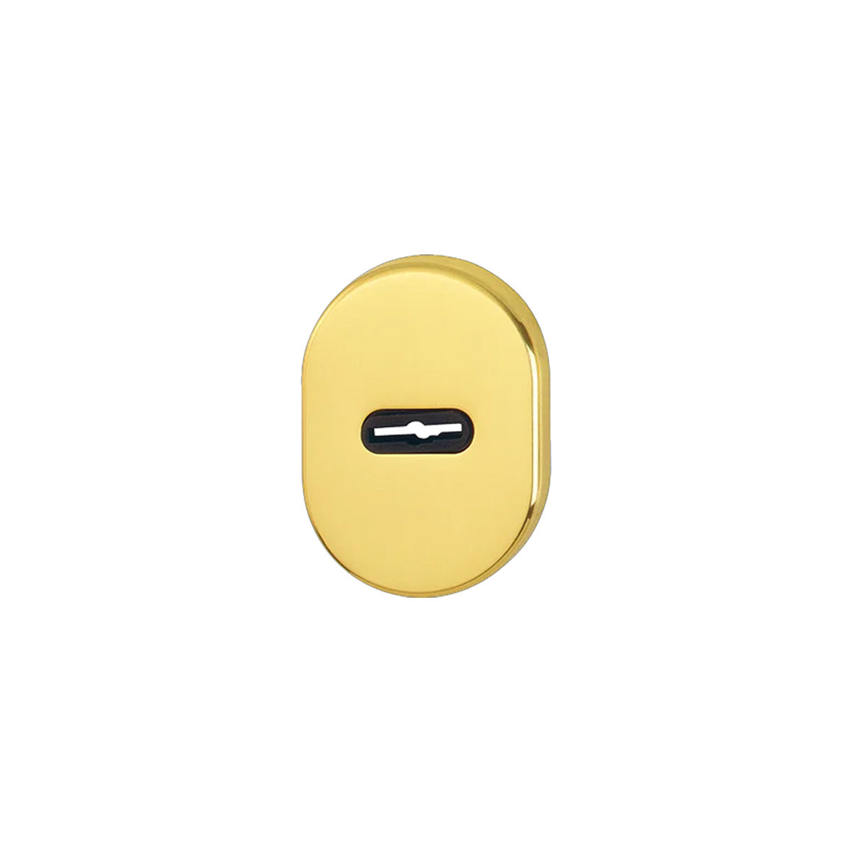 BOCCHETTA PER PORTE D'INGRESSO OTTONE LUCIDO
