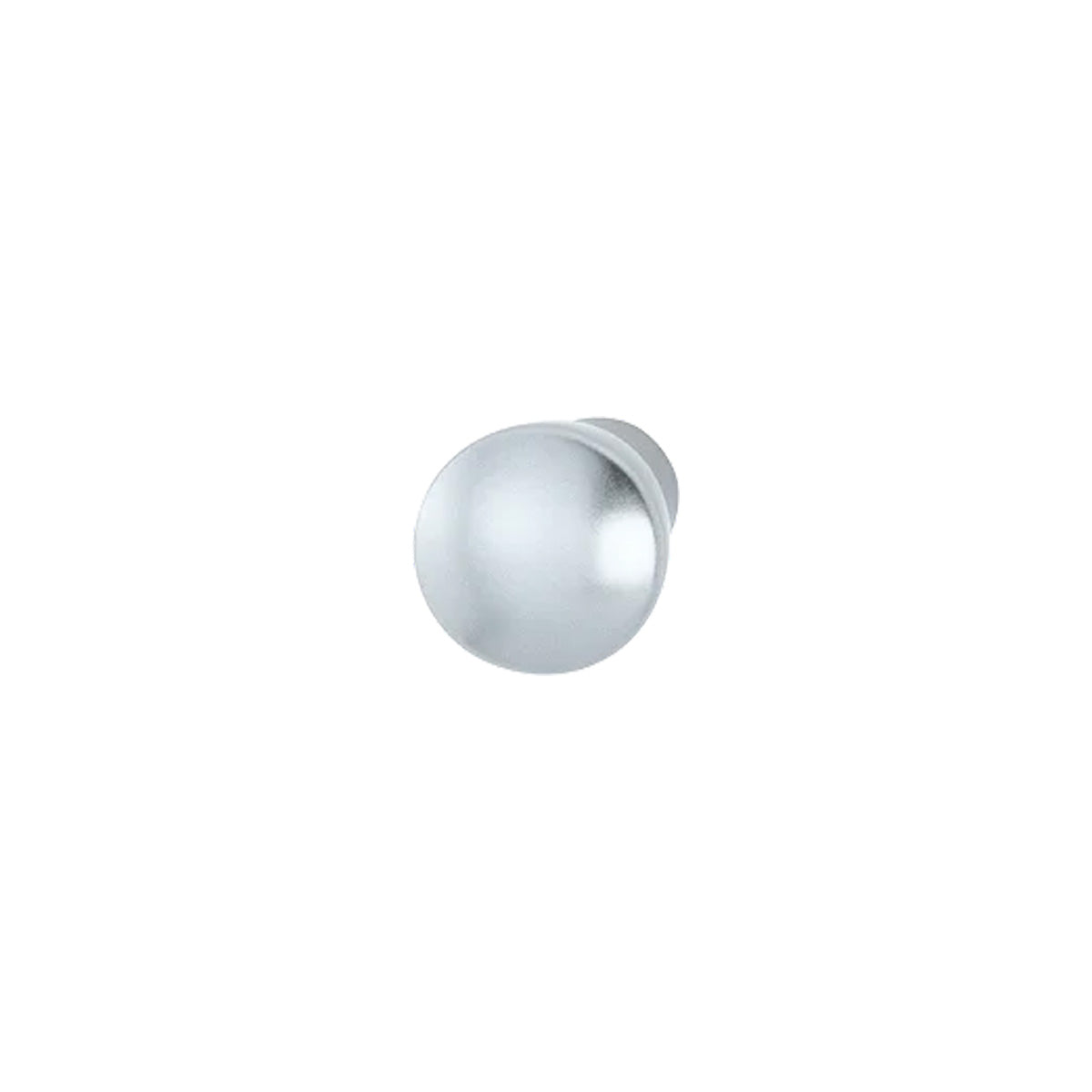 POMOLO PER LIMITATORE DI APERTURA ARGENTO