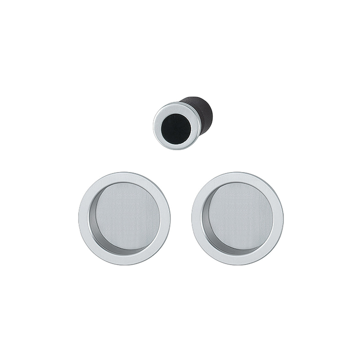 SPAZIO KIT 5 PER PORTE SCORREVOLI ARGENTO