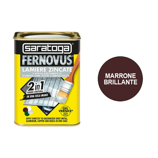 FERNOVUS LAMIERE ZINCATE 750ML MARRONE