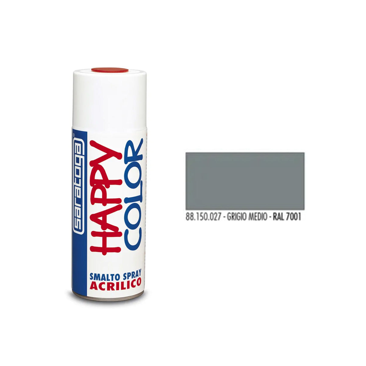 BOMBOLETTA SMALTO ACRILICO  SPRAY GRIGIO MEDIO