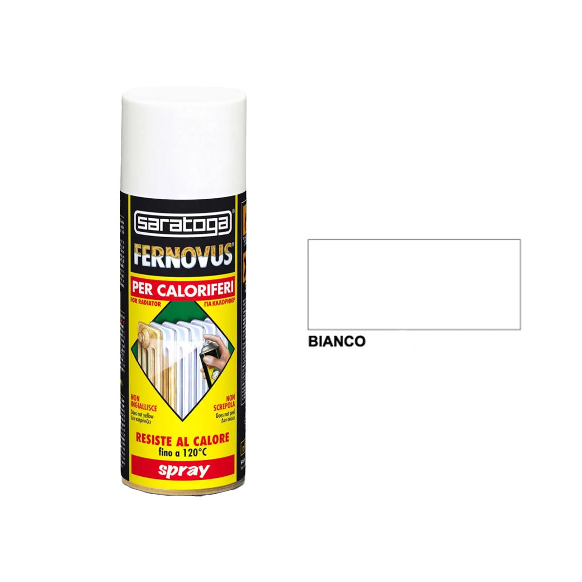 FERNOVUS SPRAY PER CALORIFERI BIANCO BRILLANTE