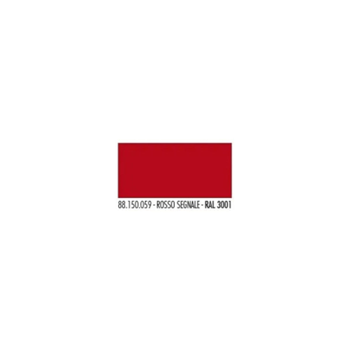 BOMBOLETTA SMALTO ACRILICO  SPRAY ROSSO SEGNALE RAL 3001