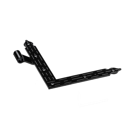 SQUADRA PER PERSIANA ZANCA A FILO 20X25CM SINISTRA D.10 NERA