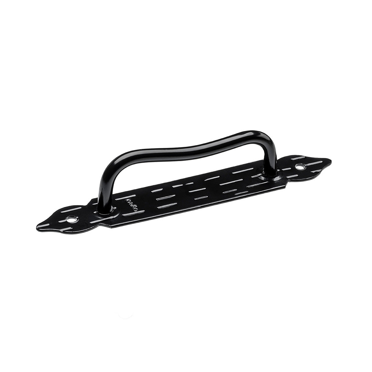 MANIGLIA FISSA PER PERSIANE 19CM NERA