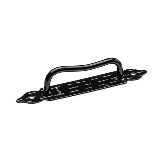 MANIGLIA FISSA PER PERSIANE 19CM NERA