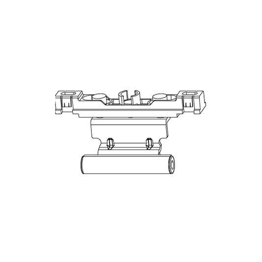 CERNIERA CENTRALE RIBALTA M6/12 INTERASSE 13 G-U