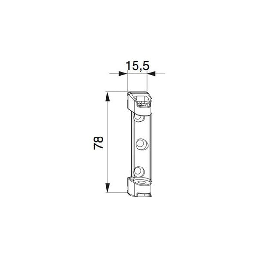 SUPPORTO PER CERNIERA 3 ANTE X-M57930