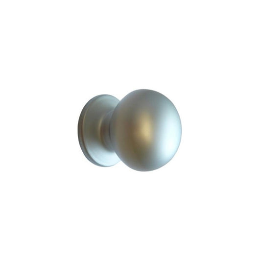 POMOLO IN ALLUMINIO Ø70 ARGENTO SATINATO