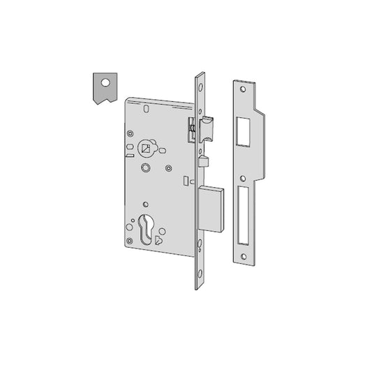 SERRATURA DA INFILARE PER PORTE ANTIPANICO 1.52810.50.0