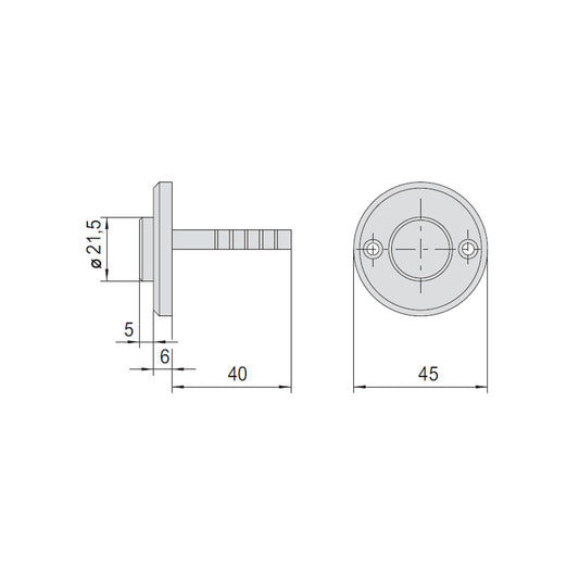 PULSANTE OTTONE 1.06110.00.0