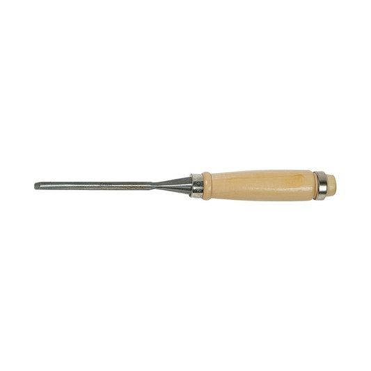 SCALPELLO 6 MM CON MANICO IN LEGNO
