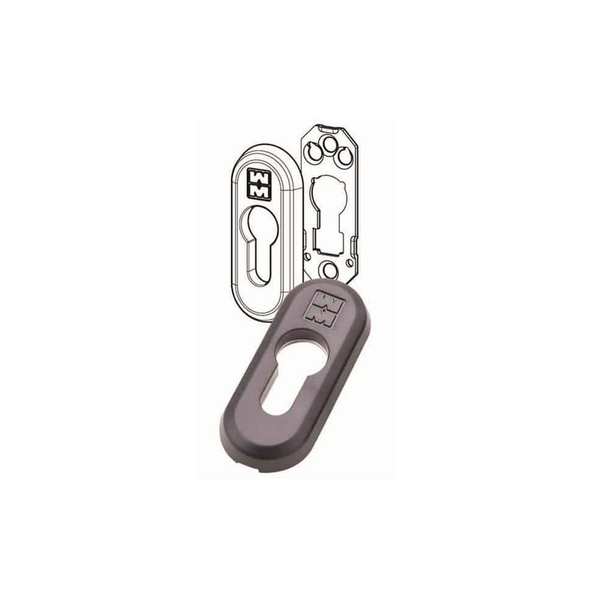 MOSTRINA INTERNO/ESTERNO NERA 95420N0000