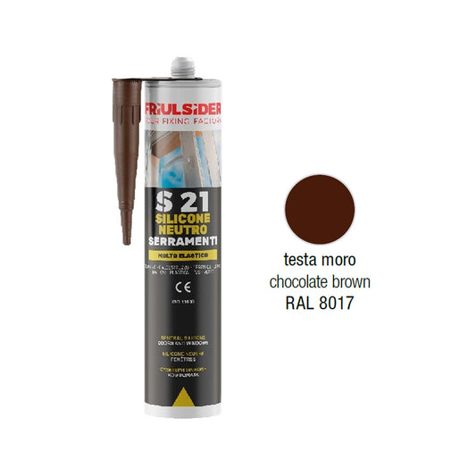 SILICONE NEUTRO SERRAMENTI 310 ML TESTA DI MORO