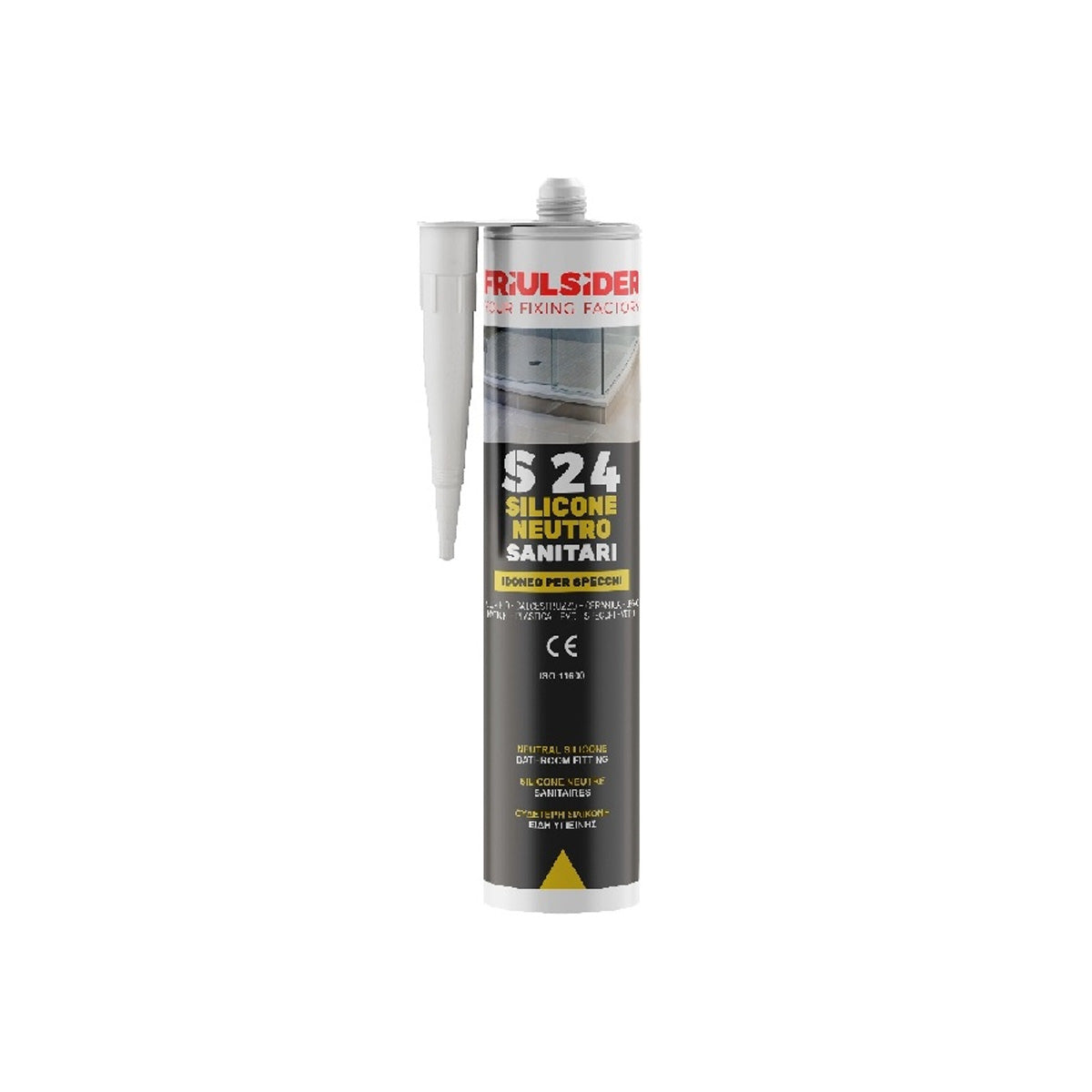 SILICONE NEUTRO SANITARI 310 ML BIANCO
