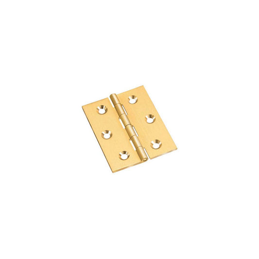 CERNIERA FRESATA PIANA 40X35 OTTONE