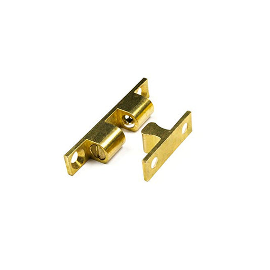 CRICCHETTO A 2 SFERE 11X60MM ORO LUCIDO