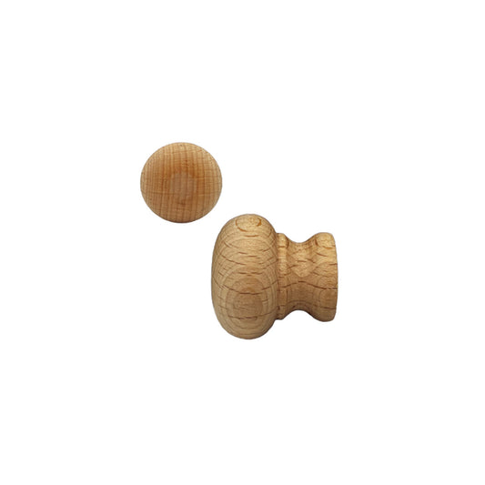 POMOLO IN FAGGIO LISCIO Ø32