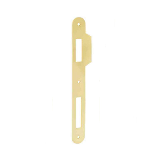 INCONTRO SERRATURA CON ALETTA ART.105/22 OTTONE LUCIDO