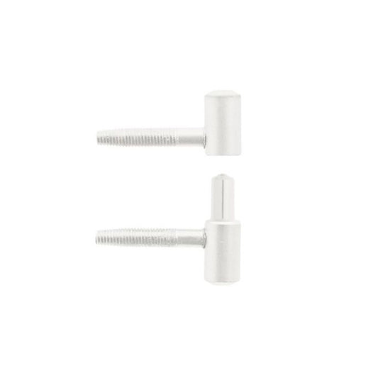 CERNIERA 2 GAMBI Ø11 BIANCO VERNICIATO