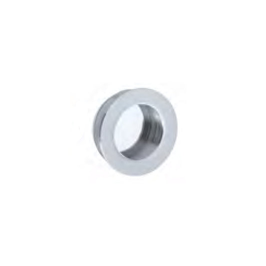 MANIGLIA INCASSO TONDA EDGE 10 CROMO SATINATO