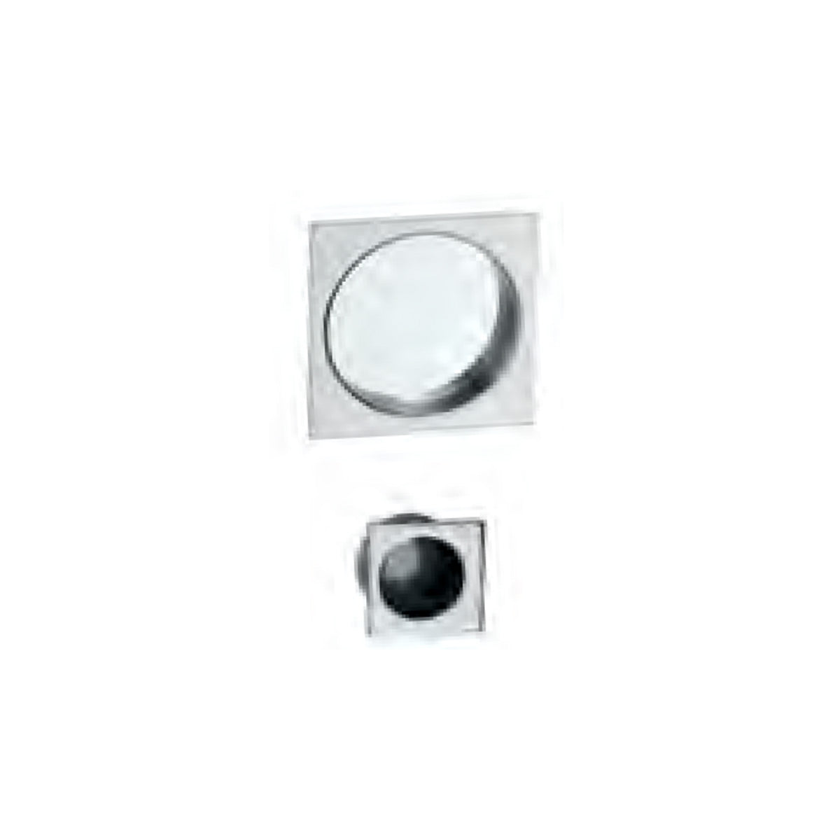 KIT INCASSO QUADRA EDGE 33 CROMO SATINATO