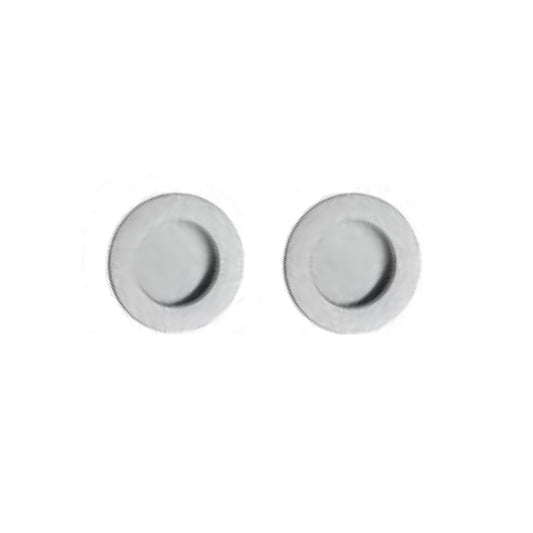 COPPIA INCASSO CON BORDO LARGO EDGE 39 CROMO SATINATO