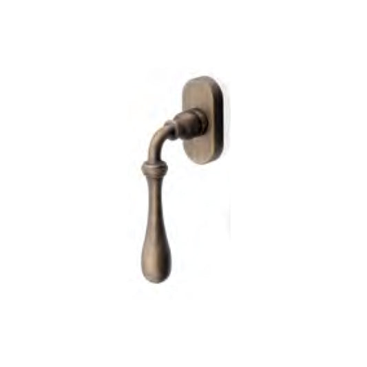 MANIGLIA DK RUSTICA OTTONE GRAFFIATO VERNICIATO