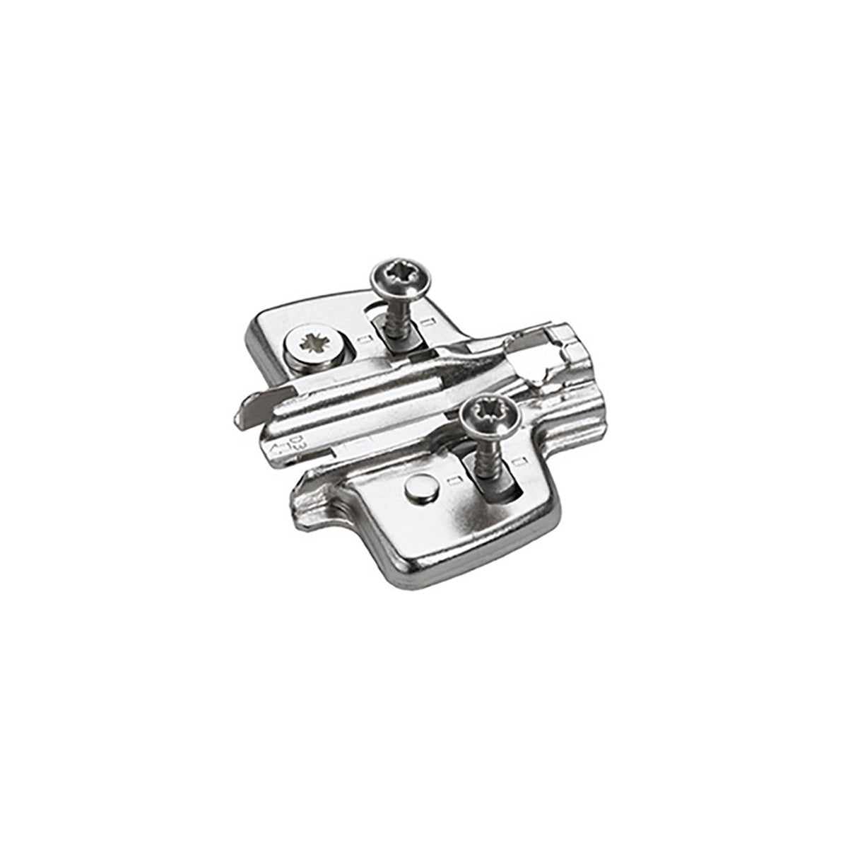 BASETTA A CROCE 8099 PER FORO 2,5MM SPESSORE 5MM 2 PEZZI
