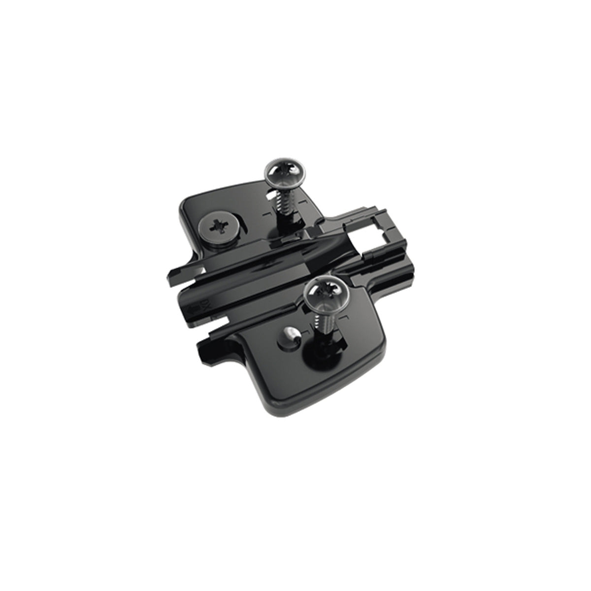 BASETTA A CROCE 8099C DIREKT NERA SPESSORE 3MM 2 PEZZI