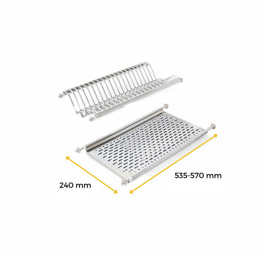 SCOLAPIATTI A COLONNA 600 MM 8929765