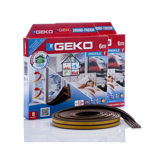 GUARNIZIONE ADESIVA PER ISOLAMENTO TERMICO ED ACUSTICO MARRONE 3300/4