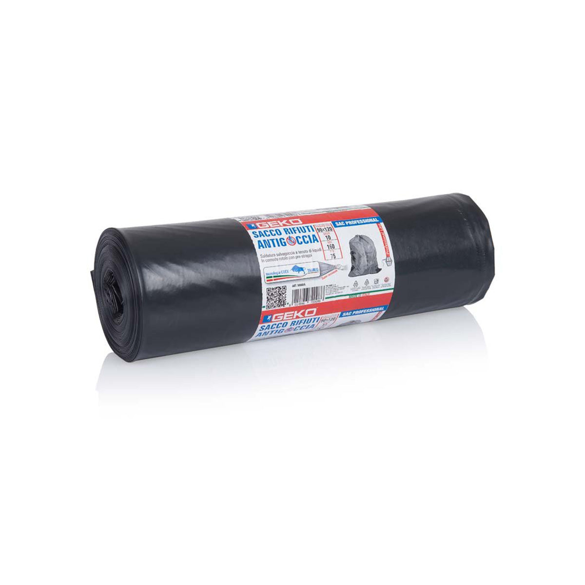 SACCO RIFIUTI LDPE 50 MY 160 L NERO 50060/5
