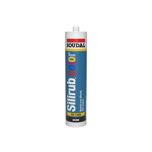 SIGILLANTE SILICONICO SILIRUB COLOR VERDE MUSCHIO 300 ML