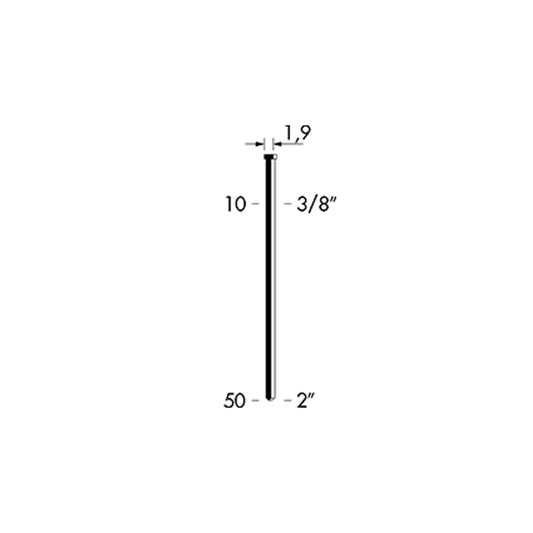 GROPPINO GALVANIZZATO BRADS 12/30